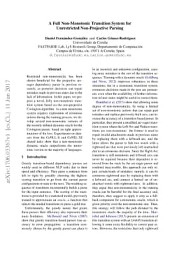 A Full Non-Monotonic Transition System for Unrestricted Non-Projective
  Parsing