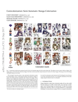 Comicolorization: Semi-Automatic Manga Colorization