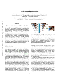 Scale-Aware Face Detection