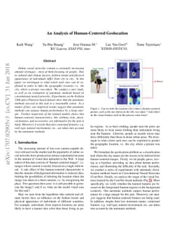 An Analysis of Human-centered Geolocation