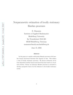 Nonparametric estimation of locally stationary Hawkes processe