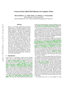 Coarse-to-Fine Lifted MAP Inference in Computer Vision