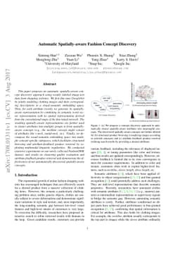 Automatic Spatially-aware Fashion Concept Discovery