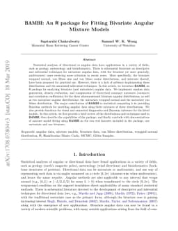BAMBI: An R package for Fitting Bivariate Angular Mixture Models