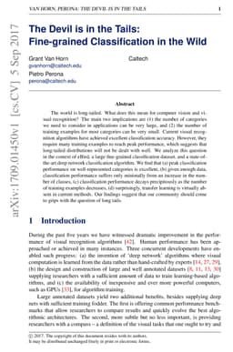The Devil is in the Tails: Fine-grained Classification in the Wild