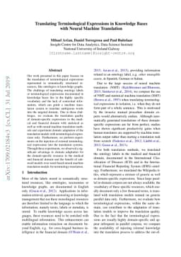 Translating Terminological Expressions in Knowledge Bases with Neural
  Machine Translation