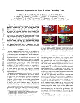 Semantic Segmentation from Limited Training Data