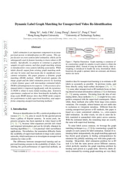 Dynamic Label Graph Matching for Unsupervised Video Re-Identification