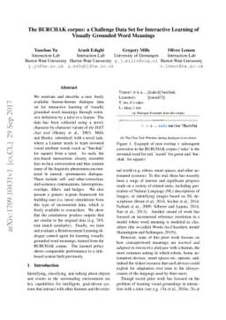 The BURCHAK corpus: a Challenge Data Set for Interactive Learning of
  Visually Grounded Word Meanings
