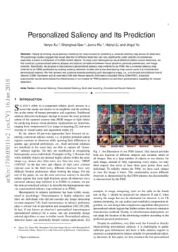 Personalized Saliency and its Prediction