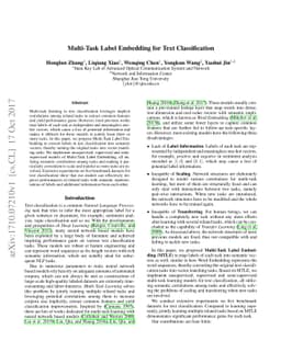 Multi-Task Label Embedding for Text Classification