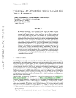 FigureQA: An Annotated Figure Dataset for Visual Reasoning