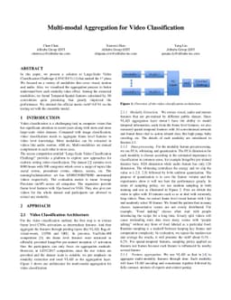 Multi-modal Aggregation for Video Classification