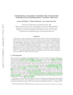 Conditional Gradient Method for Stochastic Submodular Maximization:
  Closing the Gap