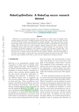 RoboCupSimData: A RoboCup soccer research dataset