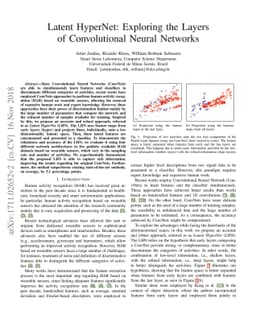 Latent hypernet: Exploring all Layers from Convolutional Neural Networks