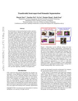 Transferable Semi-supervised Semantic Segmentation