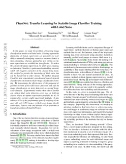 CleanNet: Transfer Learning for Scalable Image Classifier Training with
  Label Noise