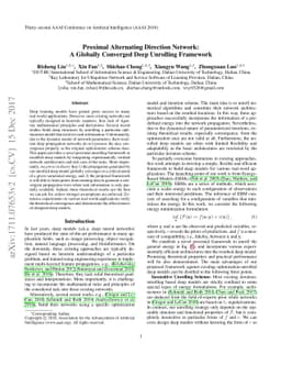 Proximal Alternating Direction Network: A Globally Converged Deep
  Unrolling Framework