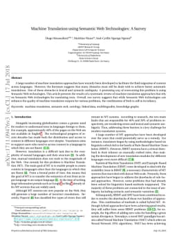 Machine Translation using Semantic Web Technologies: A Survey