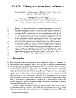 CAR-Net: Clairvoyant Attentive Recurrent Network