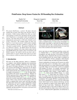 PointFusion: Deep Sensor Fusion for 3D Bounding Box Estimation