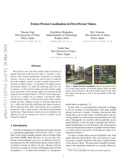 Future Person Localization in First-Person Videos
