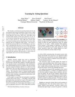 Learning by Asking Questions