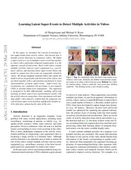 Learning Latent Super-Events to Detect Multiple Activities in Videos