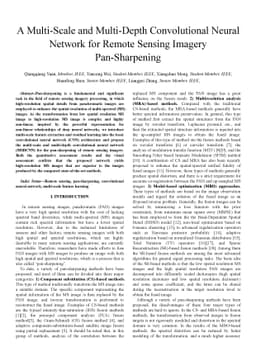 A Multi-Scale and Multi-Depth Convolutional Neural Network for Remote
  Sensing Imagery Pan-Sharpening