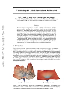 Visualizing the Loss Landscape of Neural Nets