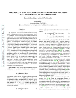 Exploring Architectures, Data and Units For Streaming End-to-End Speech
  Recognition with RNN-Transducer