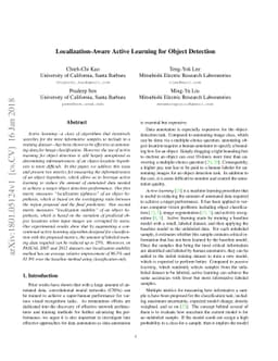 Localization-Aware Active Learning for Object Detection