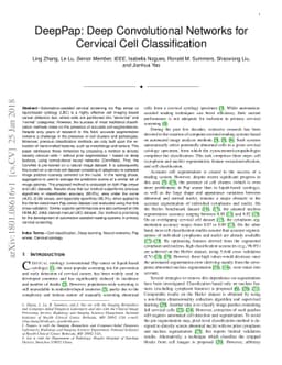 DeepPap: Deep Convolutional Networks for Cervical Cell Classification
