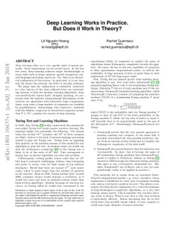 Deep Learning Works in Practice. But Does it Work in Theory?