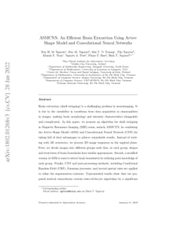 ASMCNN: An Efficient Brain Extraction Using Active Shape Model and
  Convolutional Neural Networks