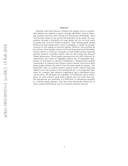 CADDeLaG: Framework for distributed anomaly detection in large dense
  graph sequences