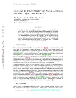 Learning to Count Objects in Natural Images for Visual Question
  Answering