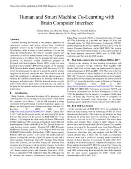 Human and Smart Machine Co-Learning with Brain Computer Interface