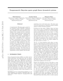 Nonparametric Bayesian Sparse Graph Linear Dynamical Systems