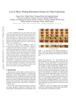 Less Is More: Picking Informative Frames for Video Captioning