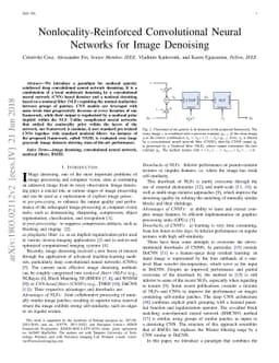 Nonlocality-Reinforced Convolutional Neural Networks for Image Denoising