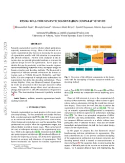 RTSeg: Real-time Semantic Segmentation Comparative Study