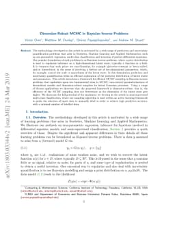 Dimension-Robust MCMC in Bayesian Inverse Problems