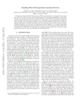 Standing Wave Decomposition Gaussian Process