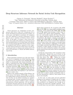 Deep Structure Inference Network for Facial Action Unit Recognition