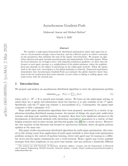 Asynchronous Gradient-Push