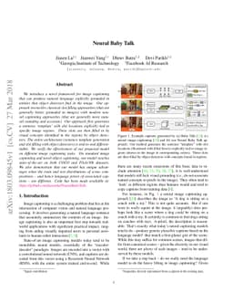 Neural Baby Talk