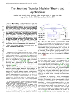 The Structure Transfer Machine Theory and Applications