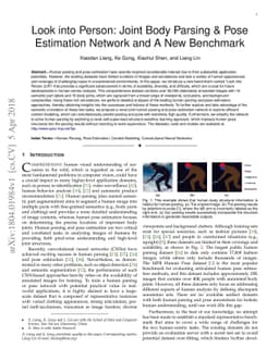 Look into Person: Joint Body Parsing & Pose Estimation Network and A New
  Benchmark